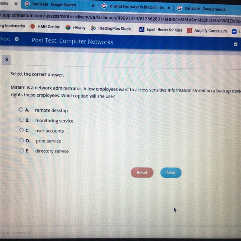 Miriam Is a network administrator. A few employees want to access sensitive Information-example-1