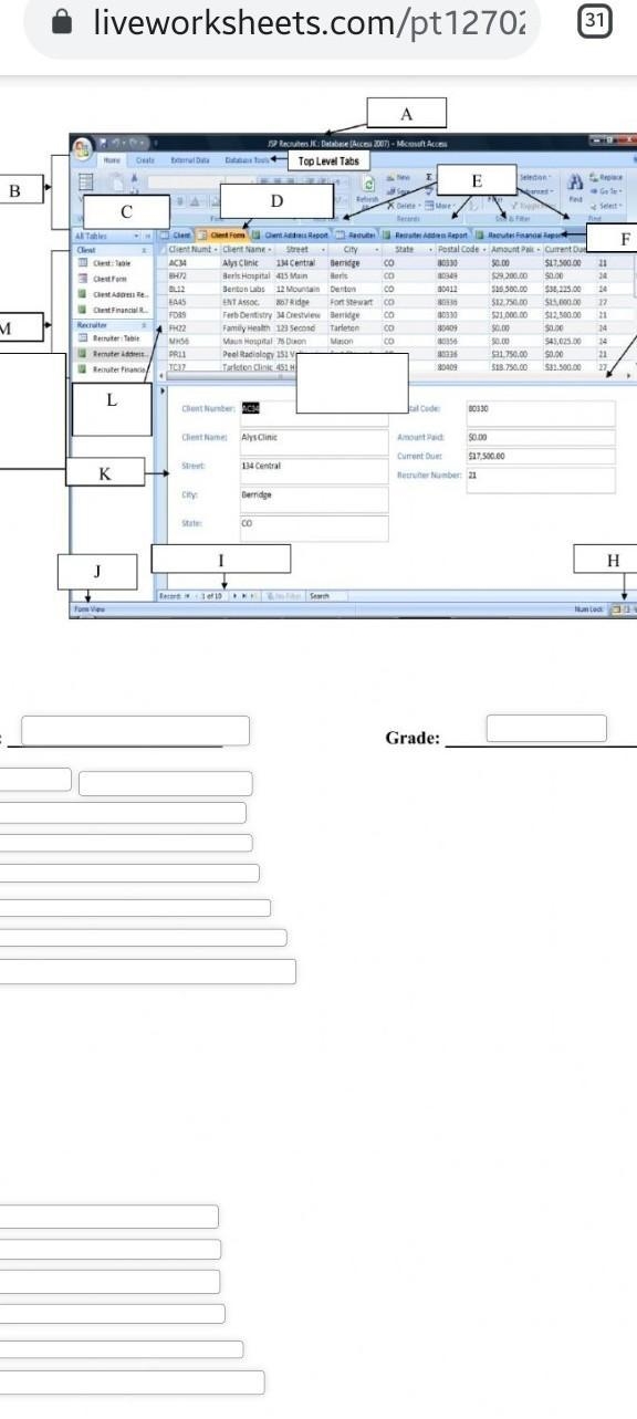 Acess labeling windows​-example-1