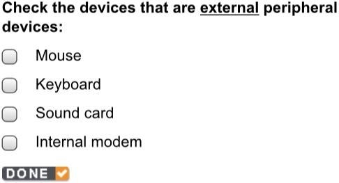 Check the devices that are external peripheral devices:-example-1