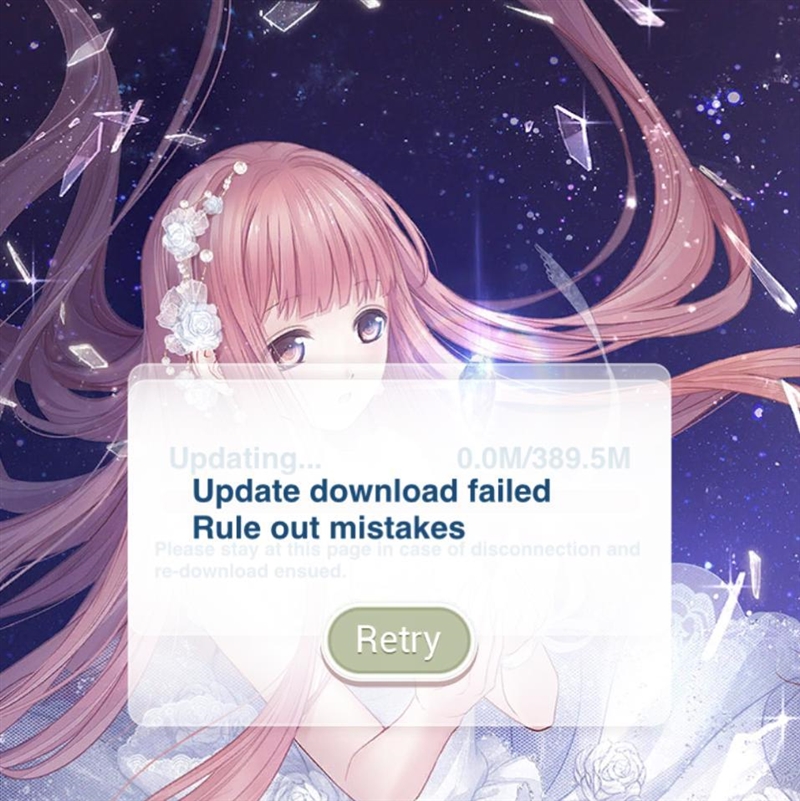 I need help fixing “Love Nikki” game on my phone. I had it on my phone and it worked-example-1