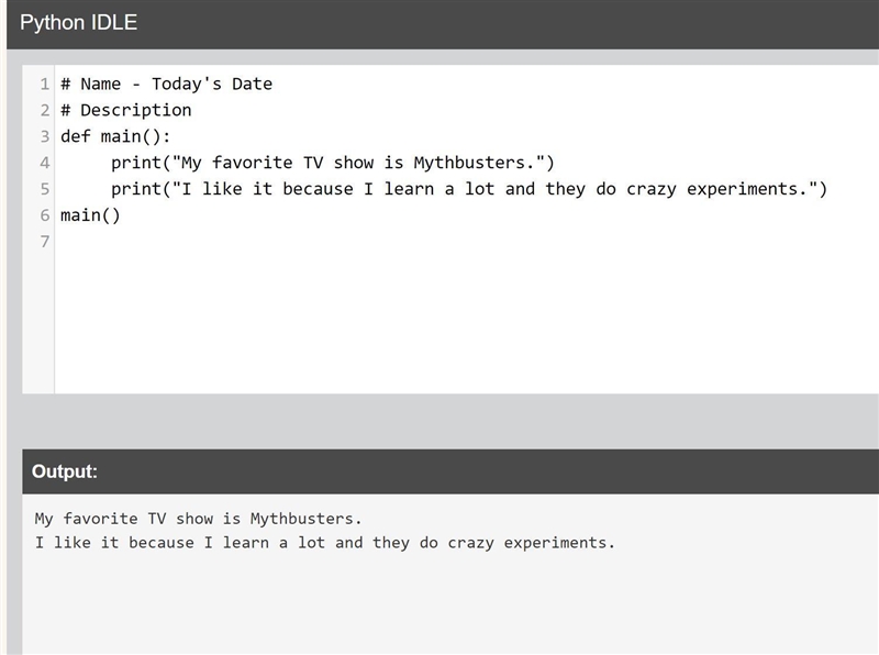 Part 2: Code the Program Use the following guidelines to code your program. Use the-example-1