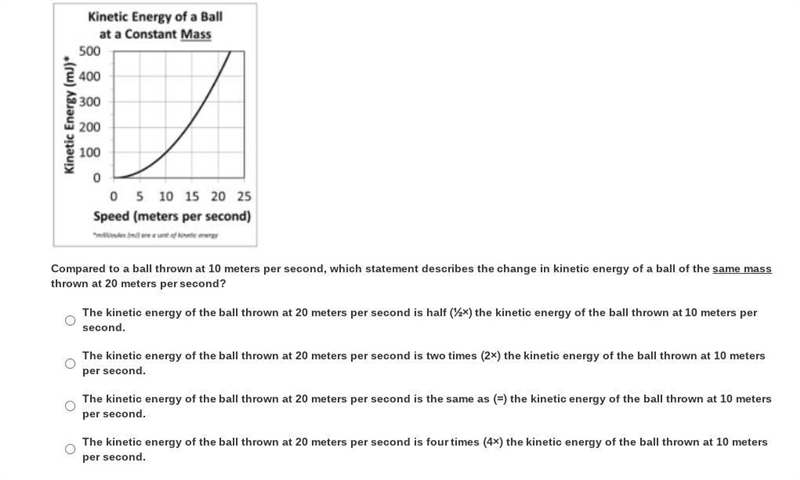 Please help!! thank you so much!! <3 1) Compared to a ball thrown at 10 meters-example-1