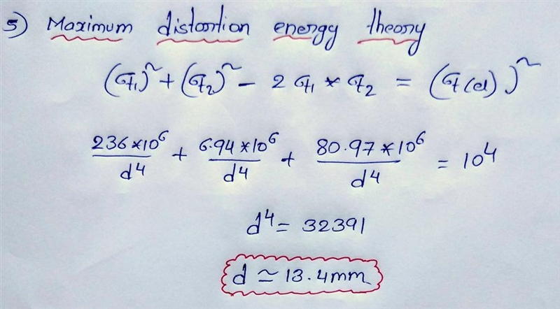 The load on a bolt consists of an axial pull of 10 KN together with a transverse shear-example-5