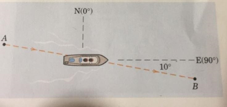 A small ship capable of making a speed of 6 knots through still water maintains a-example-1