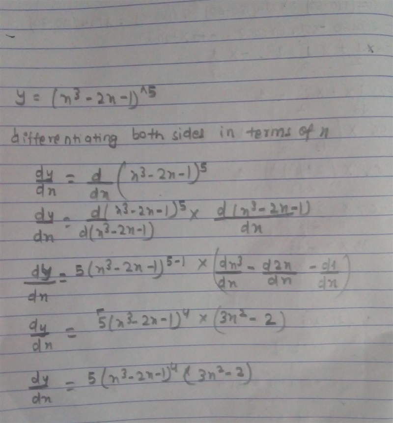 Find the derivative of x ​-example-1