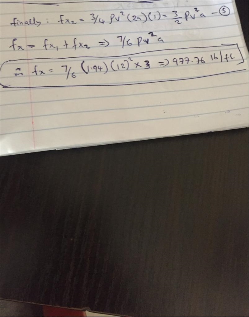 Water flows around a 6-ft diameter bridge pier with a velocity of 12 ft/s. Estimate-example-2