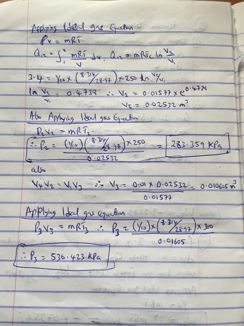 One - tenth kilogram of air as an ideal gas with k= 1.4 executes a carnot refrigeration-example-2