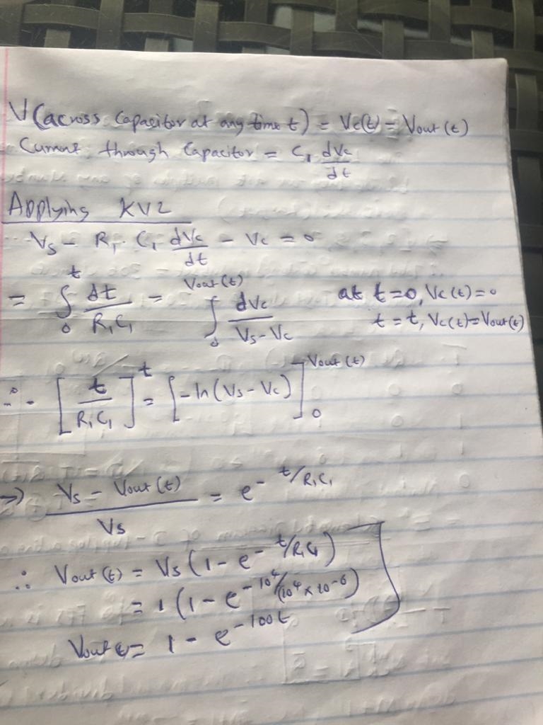 Find the equation of the output voltage as a function of time assuming the switch-example-2