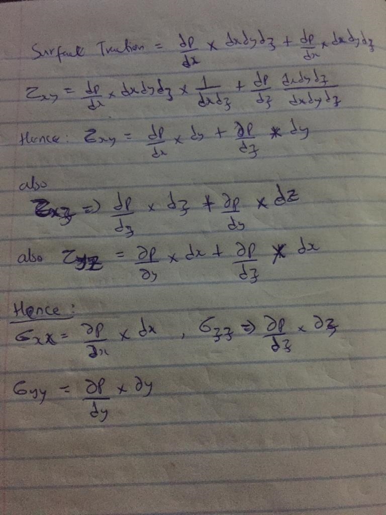 Given that a fluid at rest is incapable of sustaining any shear stress, set up the-example-1