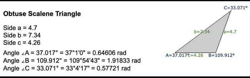 The following problems refer to triangle ABC. Solve it and round to the nearest degree-example-1