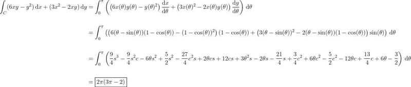 Two question here please answer it correctly 40. Evaluate f (x2-2xy)dx +(x2y+3)dy-example-1