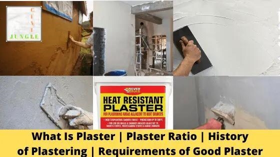 What is a plaster ratio?​-example-1