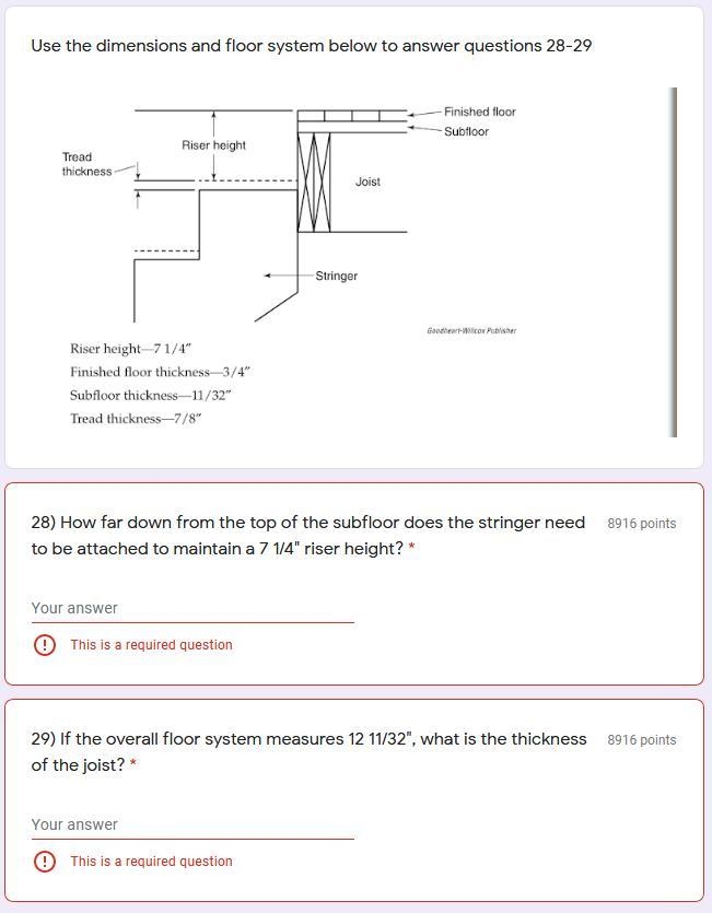 I need help with this ASAP please. This is basic carpentry, I just missed the first-example-1