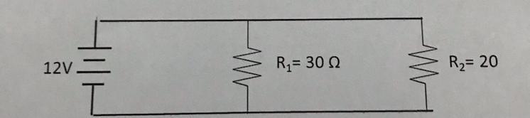 Solve the following circuit finding the Equivalent Resistance, Total Current, and-example-1