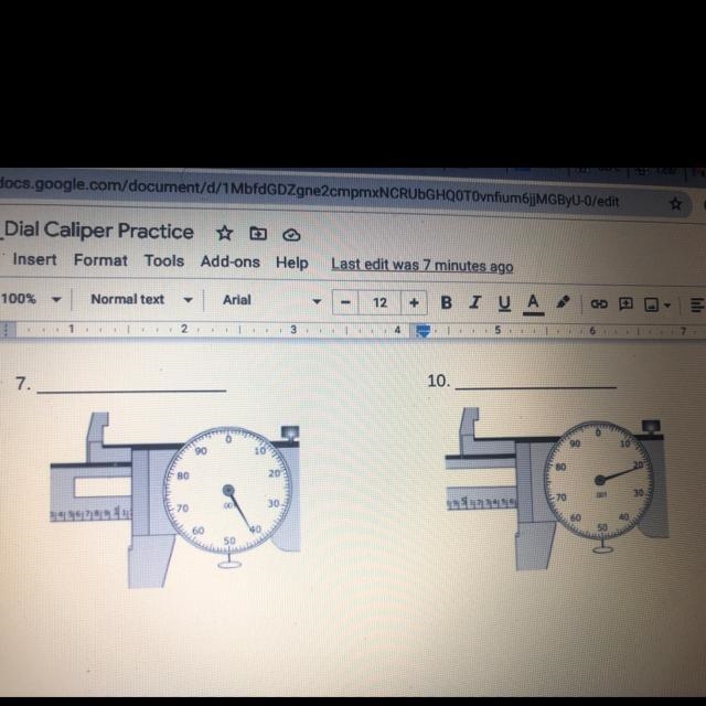 Dial CALIPER ZOOM INNNN-example-1