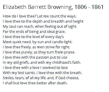 Which of the following best describes a central theme of the poem? A. Love is unconditional-example-1