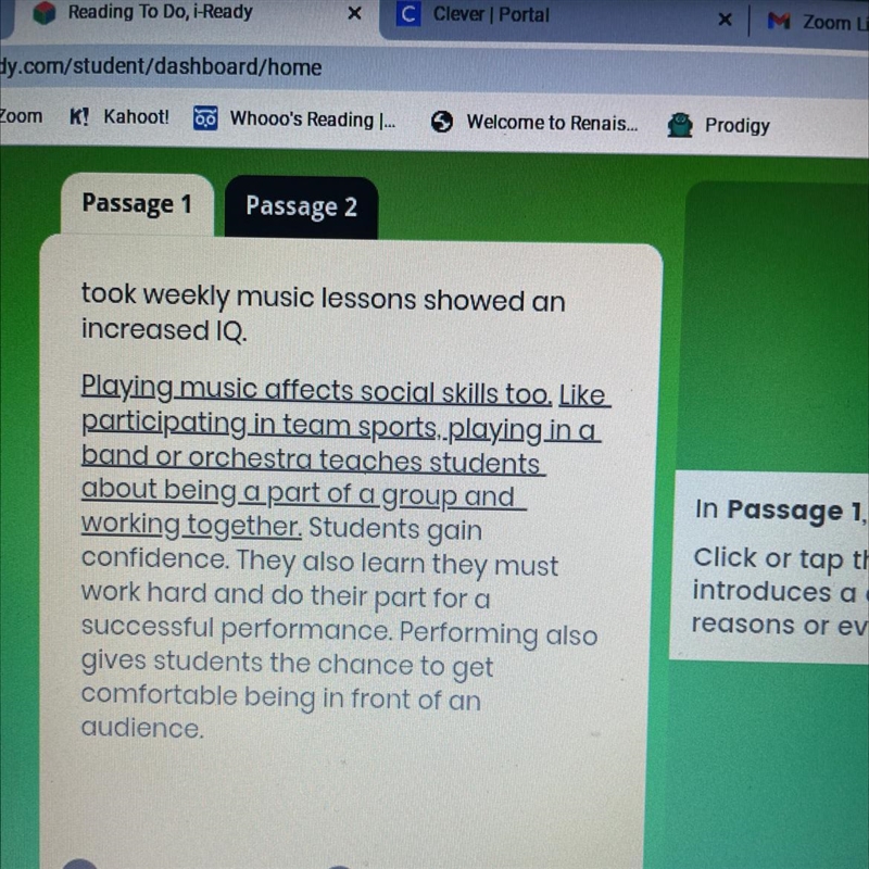 Which statement best describe the author point of view in passage 1-example-1