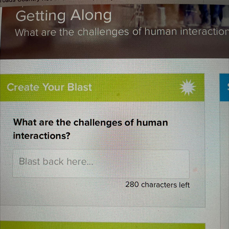 What are the challenges of human interactions?-example-1