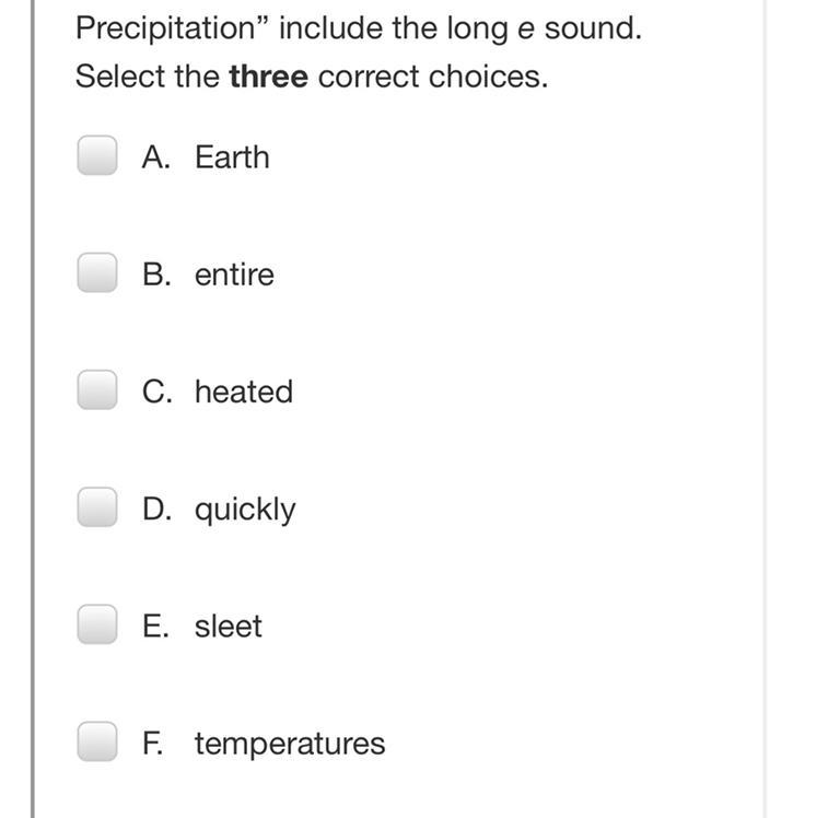 Which have the long e-example-1