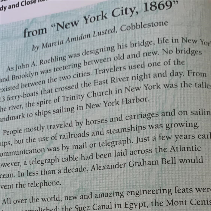 Which detail best supports the idea that the Brooklyn Bridge helped create modern-example-1