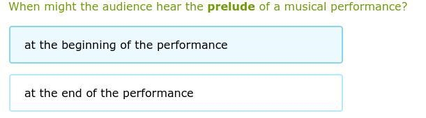 This is the last question that my little sister needs help with When might the audience-example-1