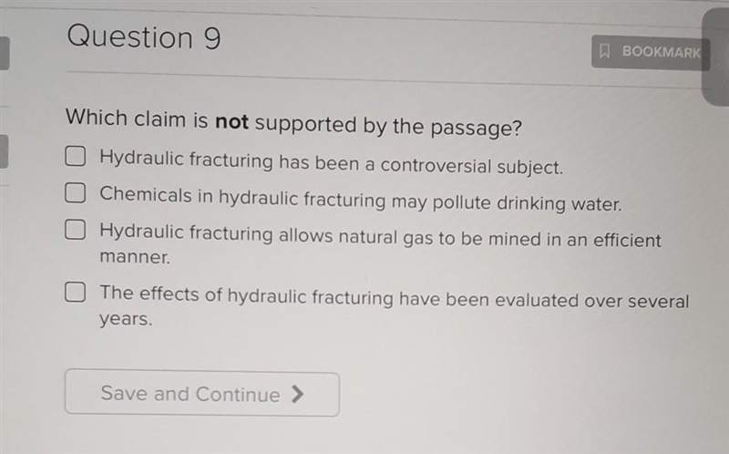 Which claim is not supported by the passage?​-example-1