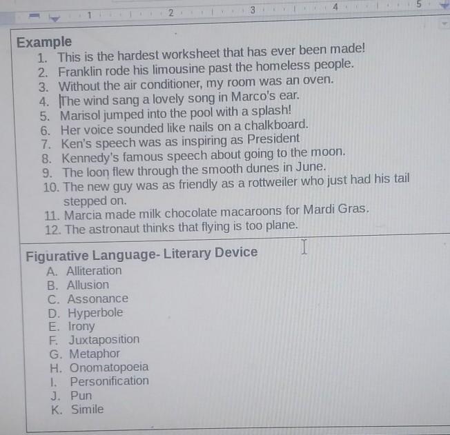 Kennedy's famous speech about going to the moon is what figurative language options-example-1