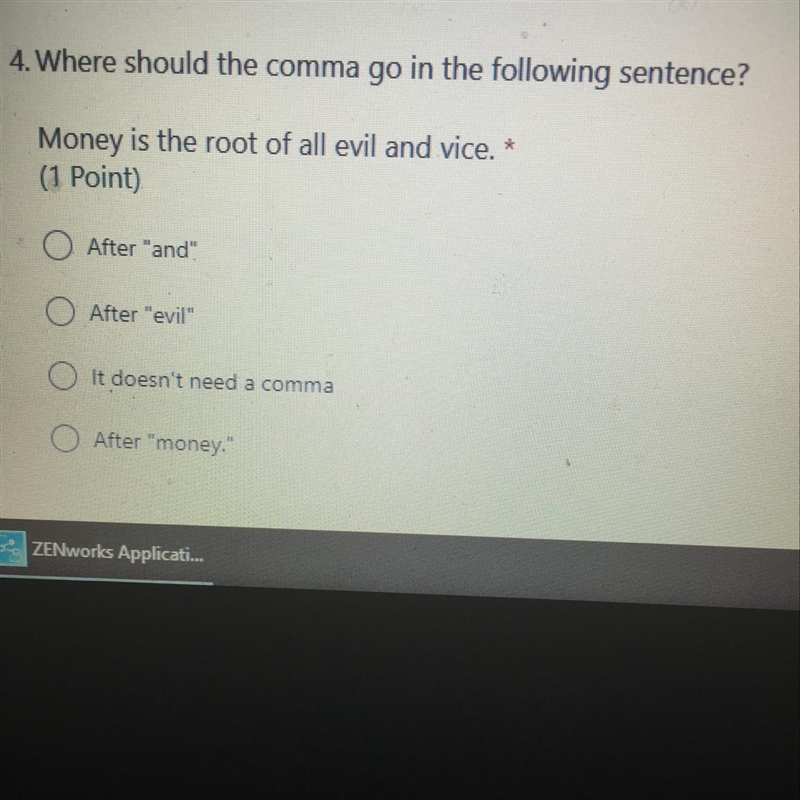 Where should the comma go in the following sentence-example-1