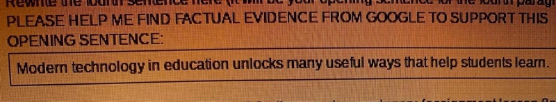 (see image above) Note:Cite the website where you got the evidence. NO LINKS OR YOU-example-1