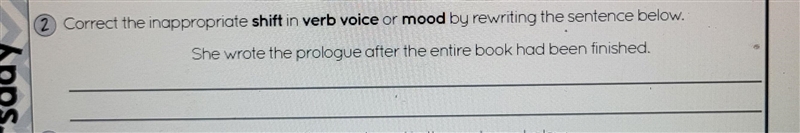 I don't understand how shift in verb voice or mood work-example-1