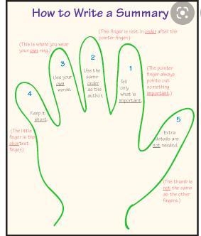 2. What is the third step in creating a summary?-example-1