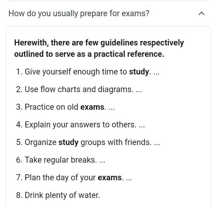 What kinds of problems do you face when preparing for exams? Share your experience-example-2