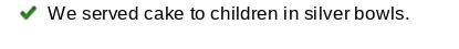 Which of the sentences contains a misplaced modifier? Kathy made her yummy cupcakes-example-1