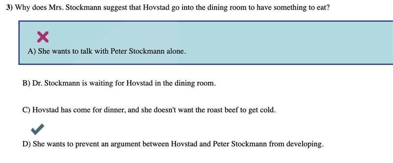 6) Why does Mrs. Stockmann suggest that Hovstad go into the dining room to have something-example-1