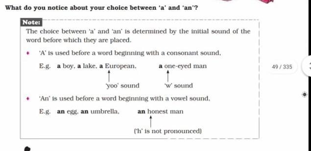 What is the difference between a and an​-example-1