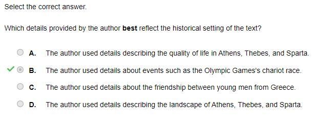 Which details provided by the author best reflect the historical setting of the text-example-1