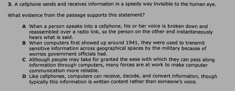 A cellphone sends and receives information in a speedy way invisible to the human-example-1