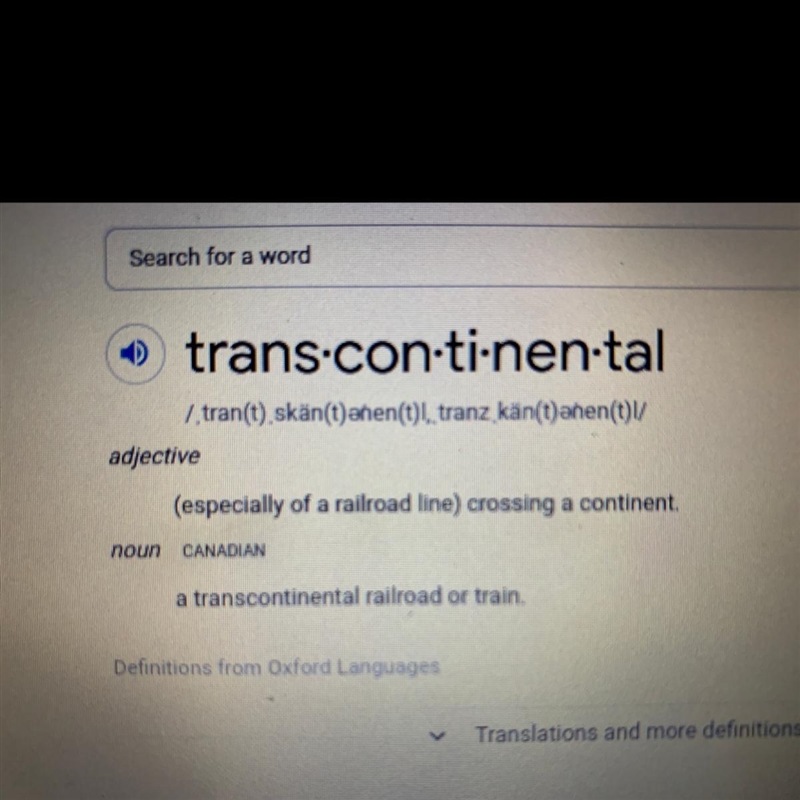 What does transcontinental mean?-example-1