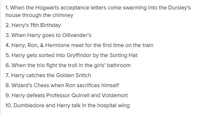 10 most important events in harry potters sorcerers stone-example-1