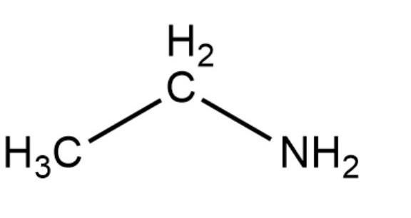 Drawing the structure of CH3CH2+NH3, pKa = 11.0, pH = 3-example-1