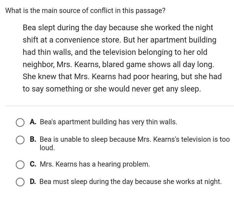 What is the main source of conflict in this passage?​-example-1