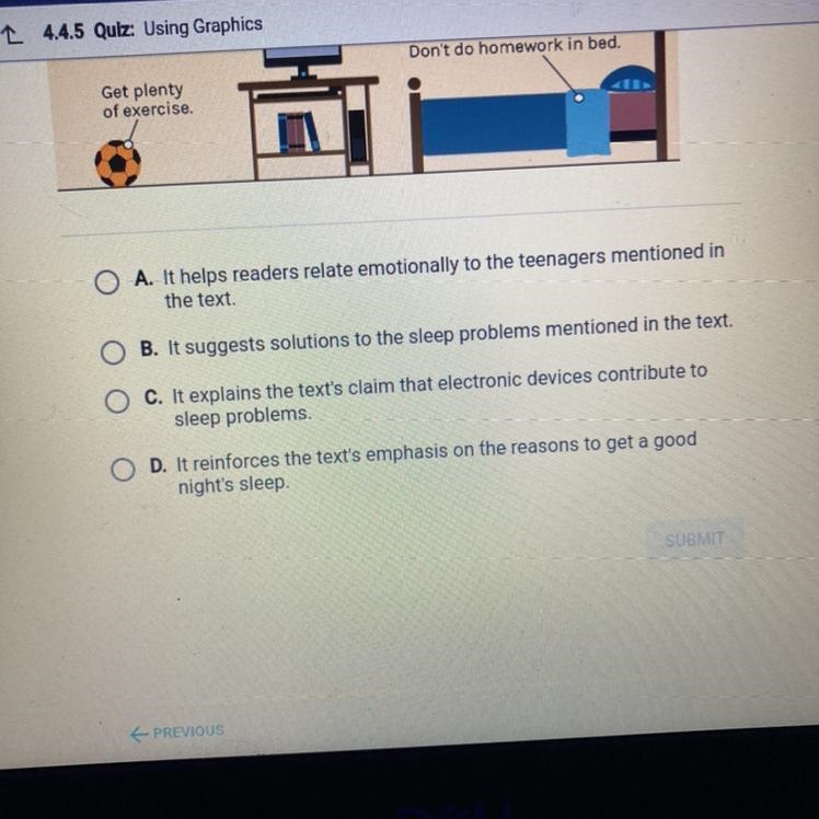 Which answer option best explains how the diagram enhances the meaning of the text-example-1