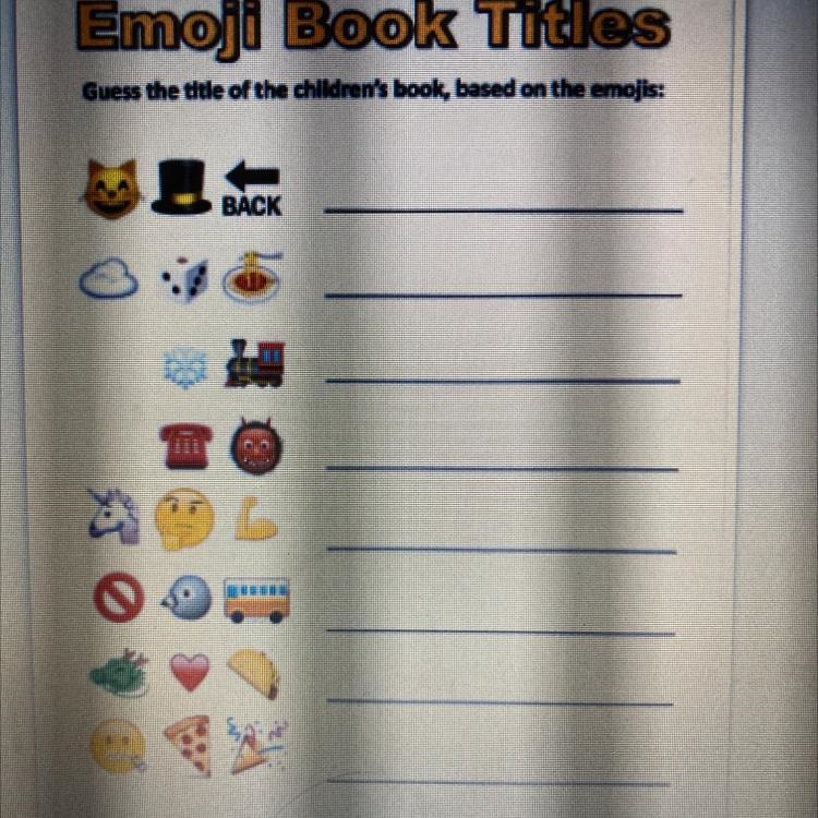 Find out the emoji book title Please help me!-example-1