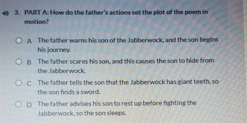 The poem is Jabberwocky on commonlit.​-example-1