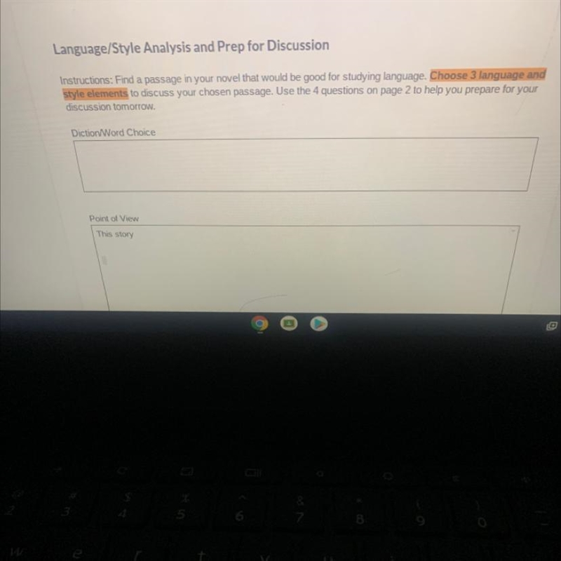 Jurassic park style and language analysis Can anyone give an example of sentence structure-example-1