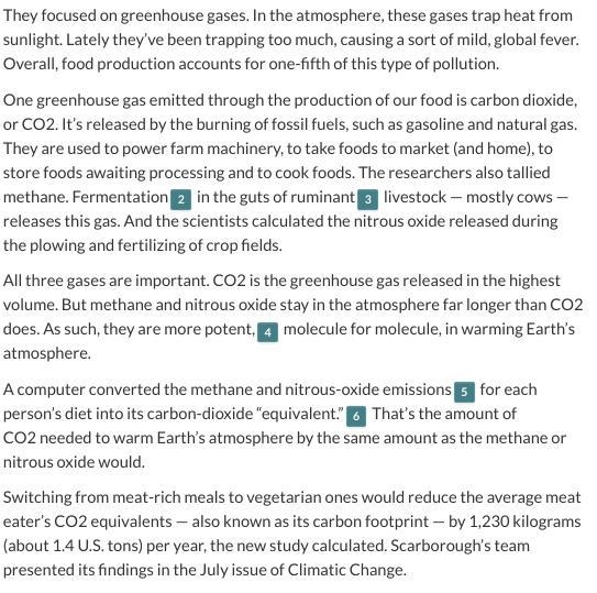 How does the section “Beyond greenhouse gases” contribute to the development of ideas-example-3