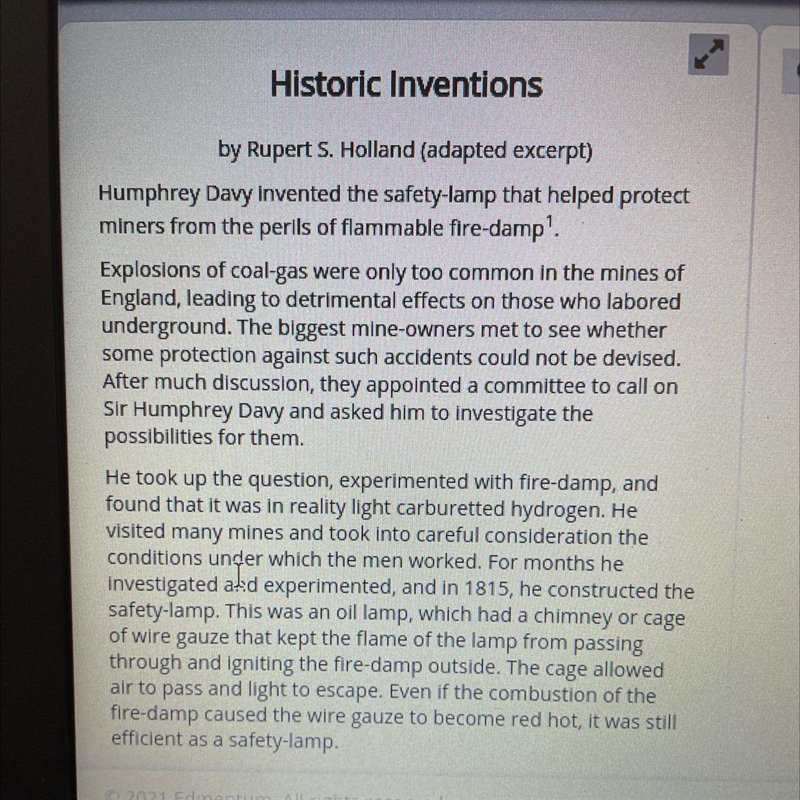 Which statement best describes the writer’s purpose a- to instruct b-to inform c-to-example-1