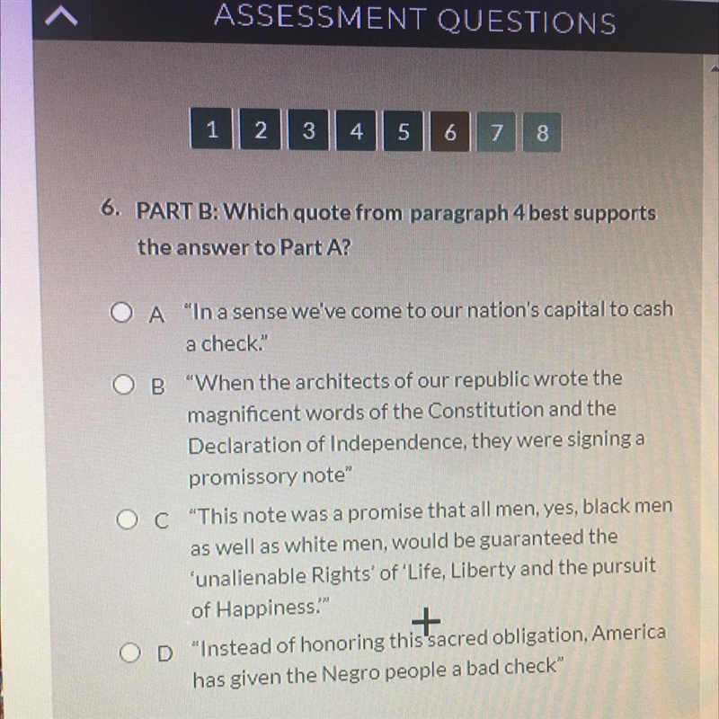 60 points** I have a dream commonlit-example-1