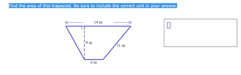 Find the area of this trapezoid. Be sure to include the correct unit in your answer-example-1