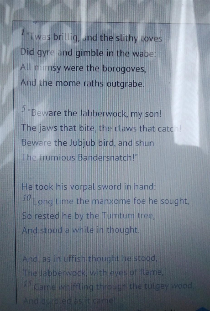 1) to emphasize the themes of the poem to create the rhyme scheme of the poen because-example-1